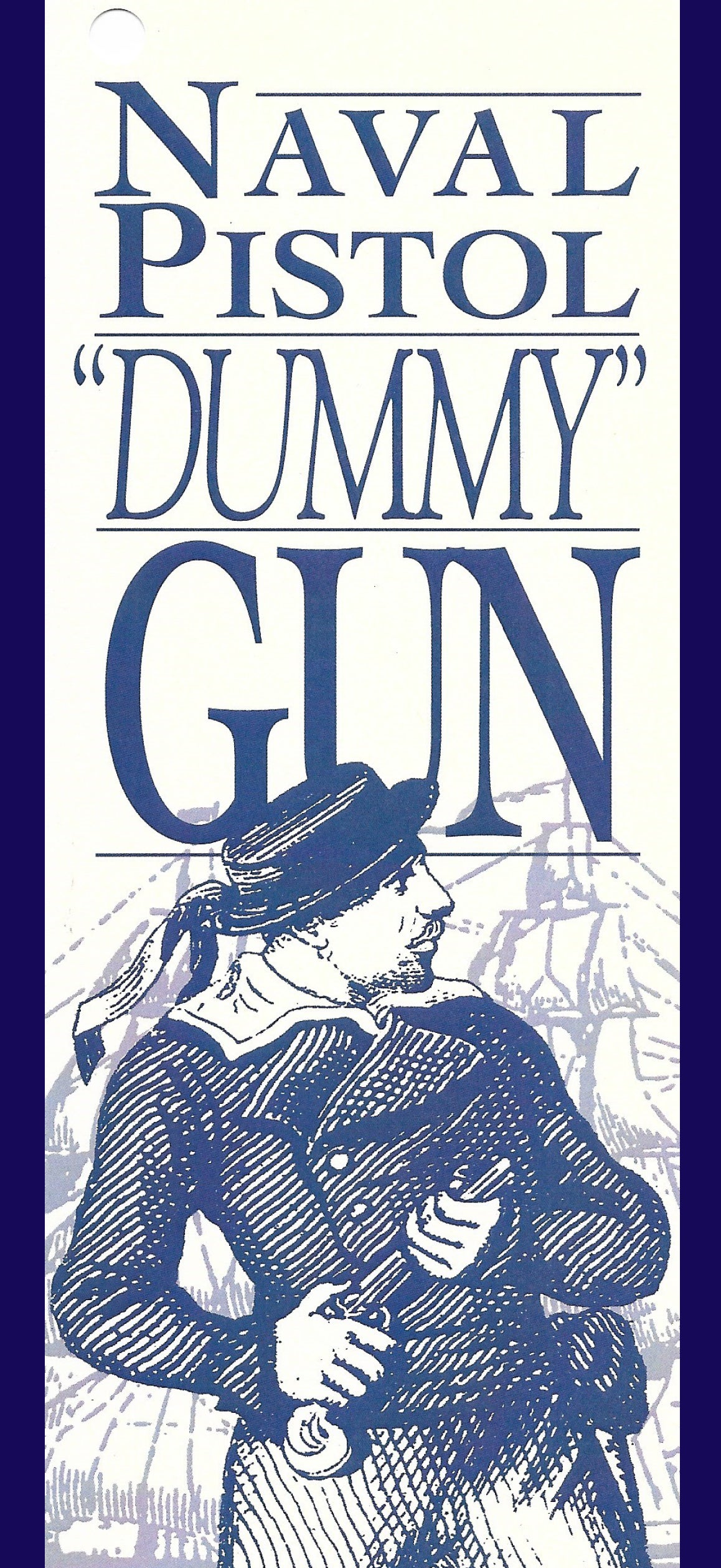 "Dummy Gun" - Wooden Naval/Pirate Pistol