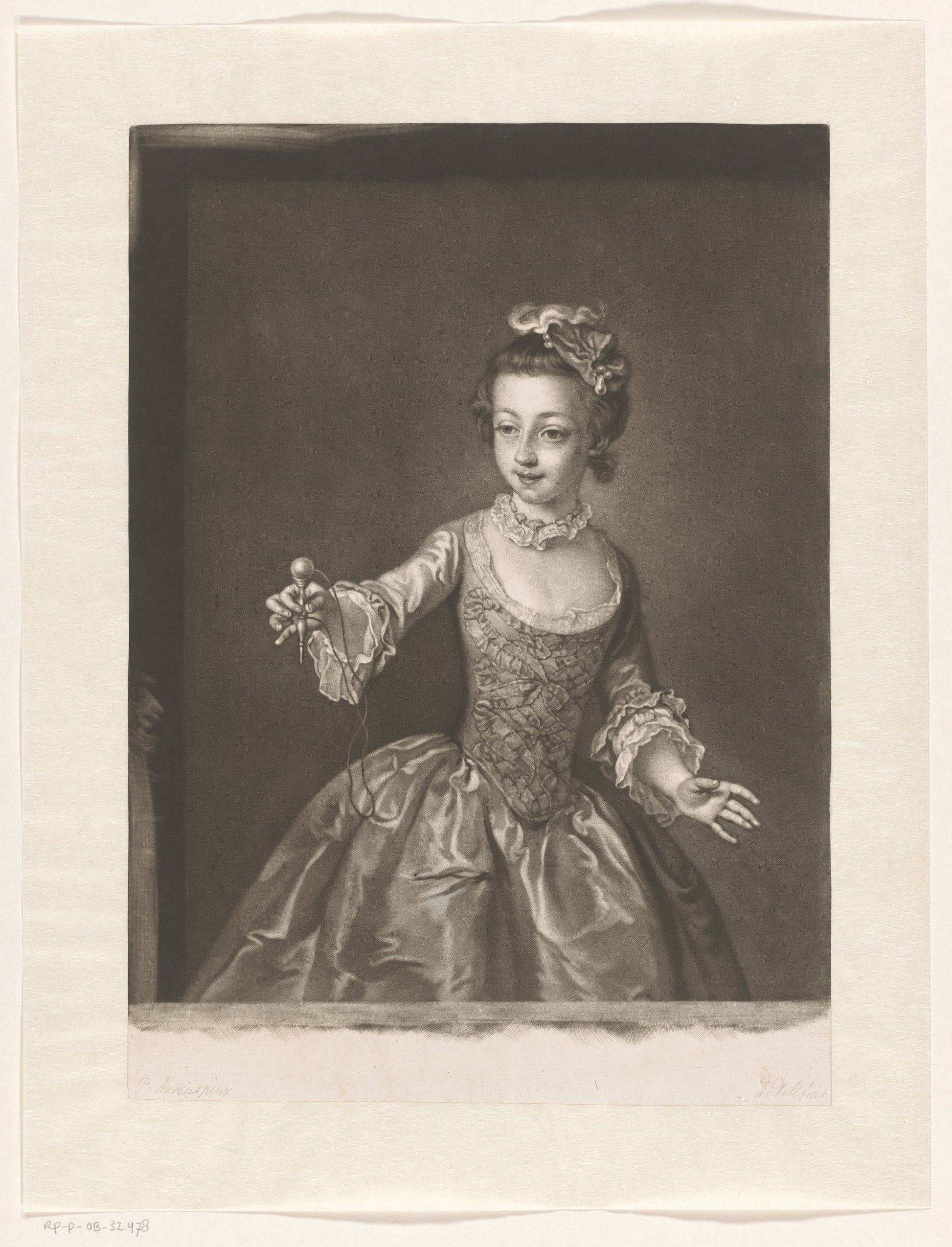 bilboquet with child ca. 1756